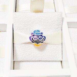 925 Sterling Silver Colors Cheshire Cat Charm Alice In Wonderland Fits Pandora
